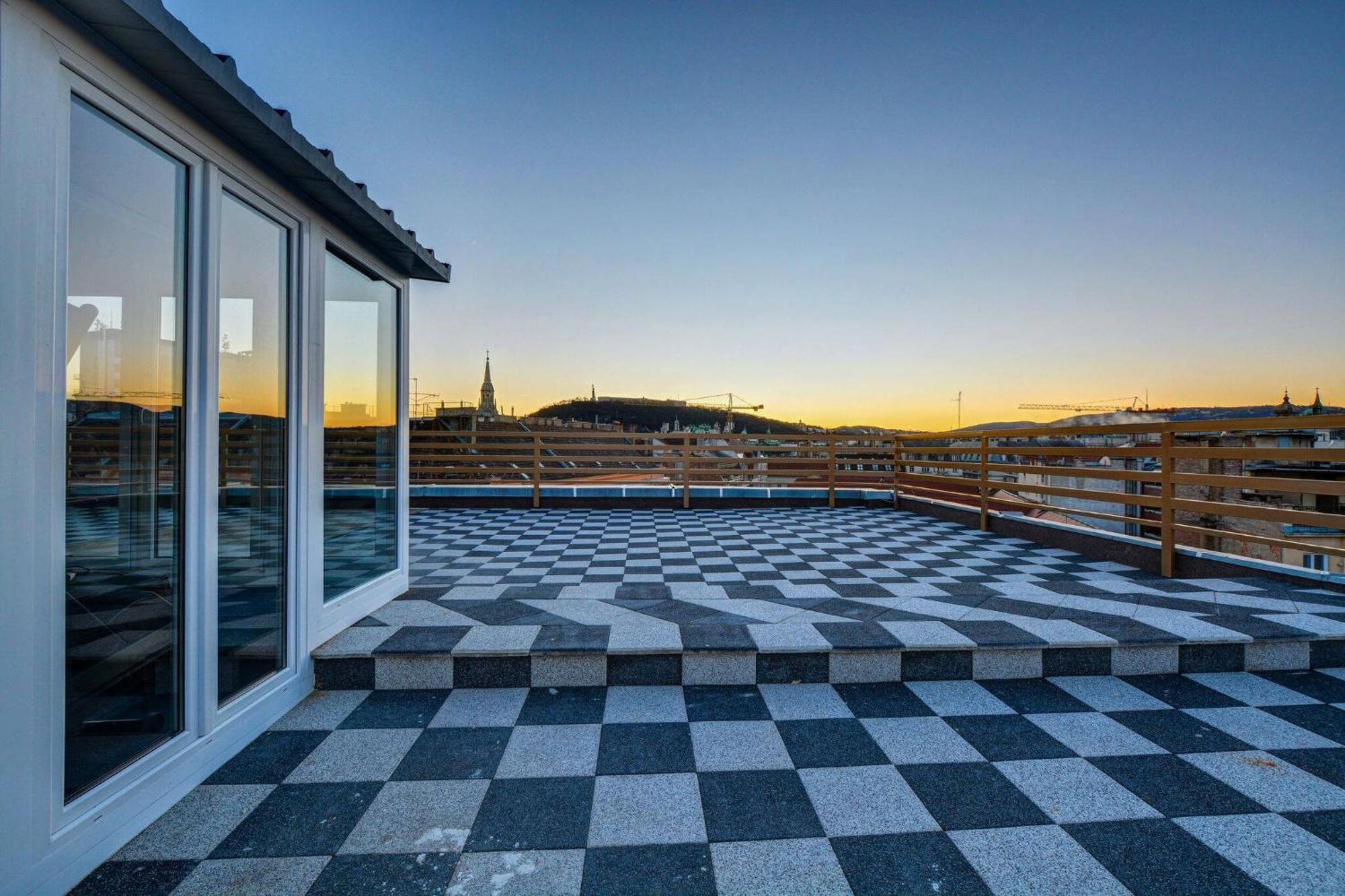 Downtown Apartment House Blue Budapeşte Dış mekan fotoğraf