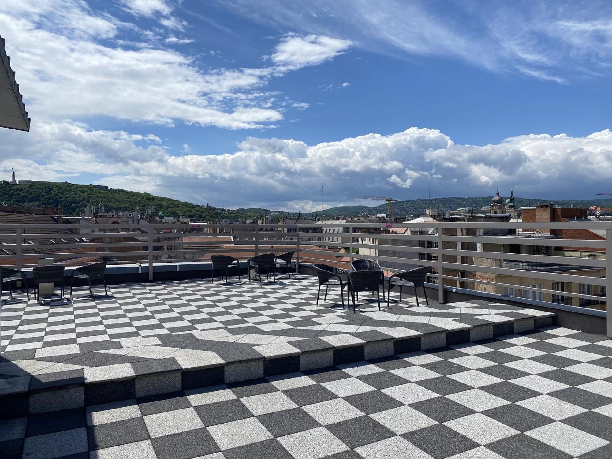 Downtown Apartment House Blue Budapeşte Dış mekan fotoğraf