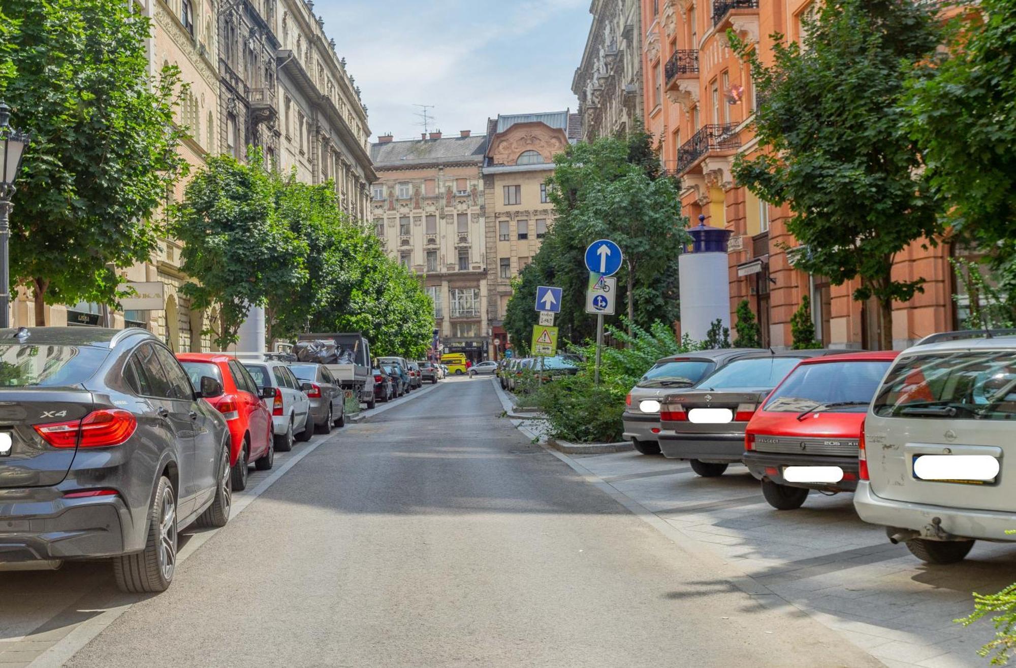 Downtown Apartment House Blue Budapeşte Dış mekan fotoğraf