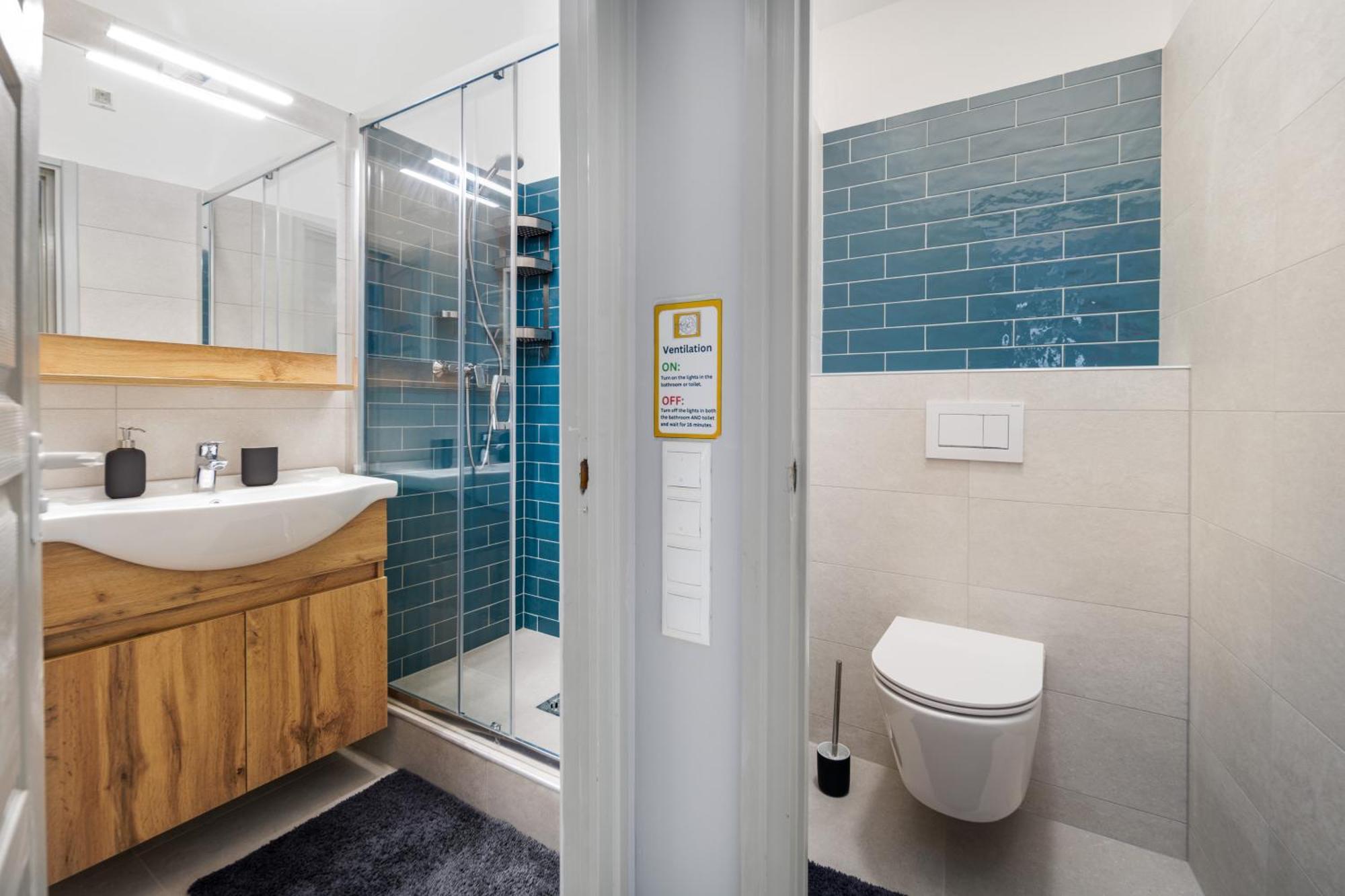 Downtown Apartment House Blue Budapeşte Dış mekan fotoğraf