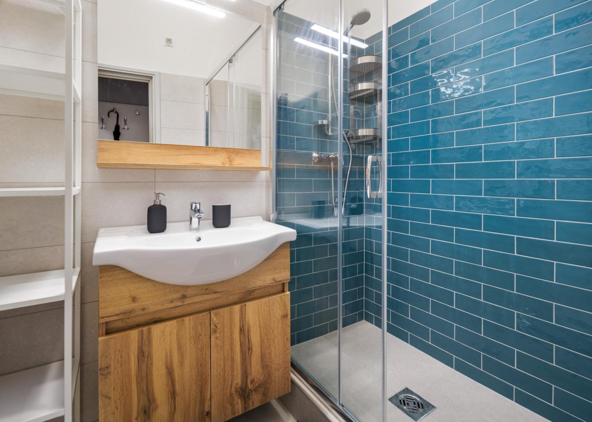 Downtown Apartment House Blue Budapeşte Dış mekan fotoğraf